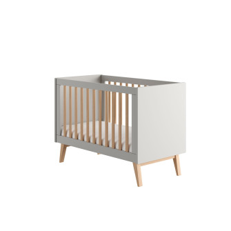Cuna para bebés 120x60 (Colección Classy Gray)